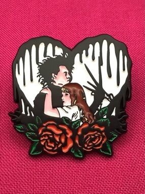 Scissorhands 2 Enamel Pin
